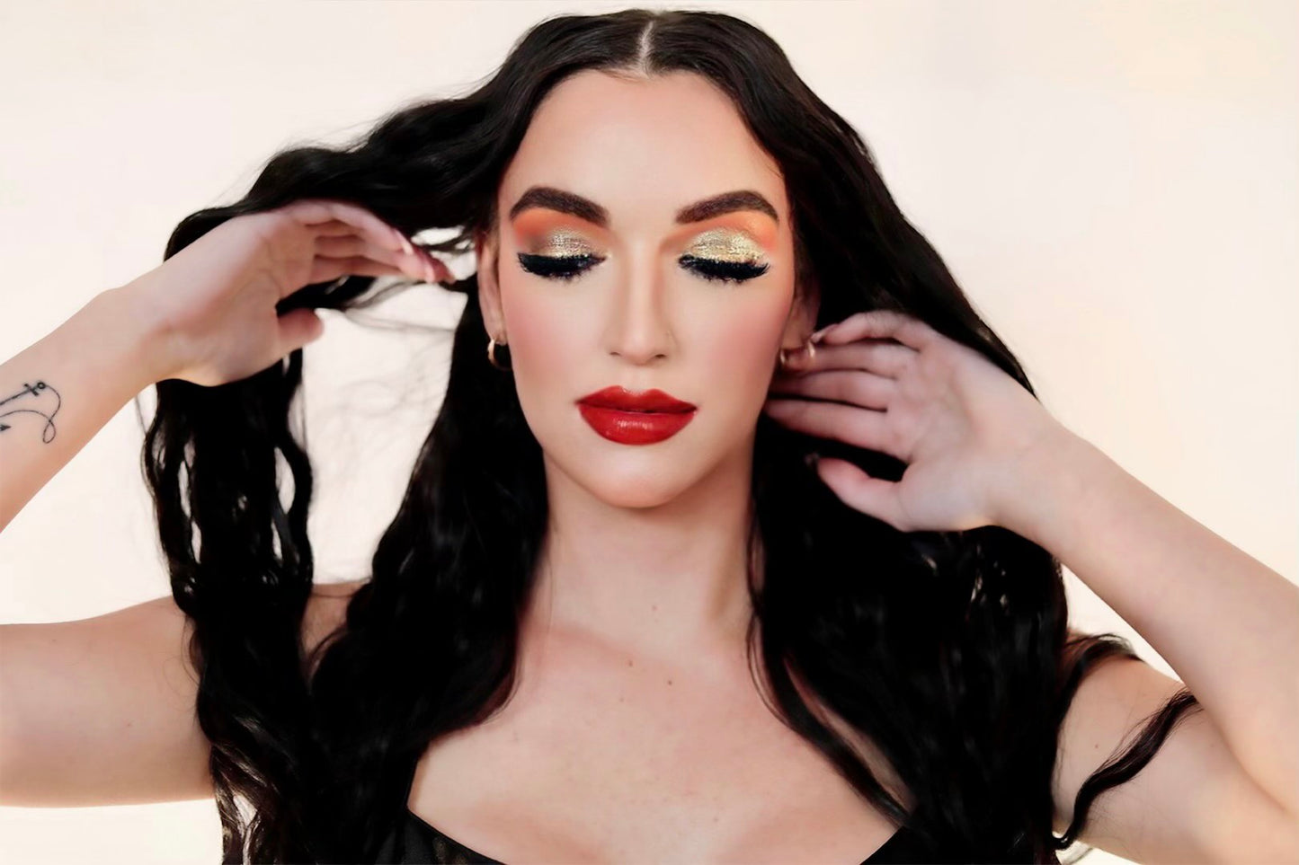 Eyeshadow: "Ocean Drive" & "South Peach"